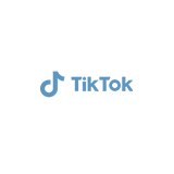 Blue TikTok Logo